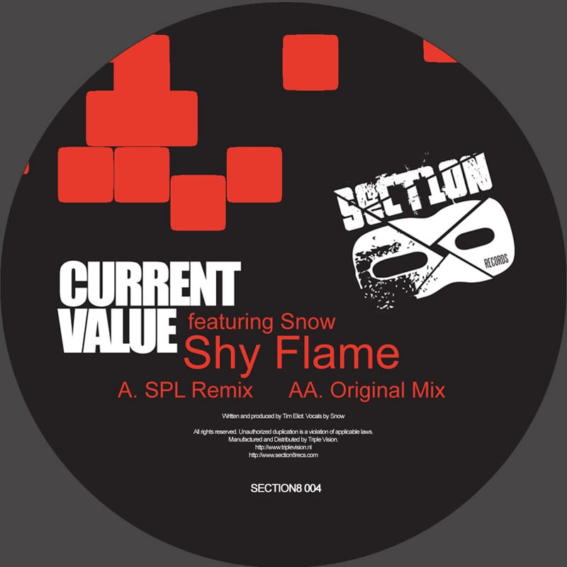 Shy Flame by Current Value & Snow & SPL: cover art