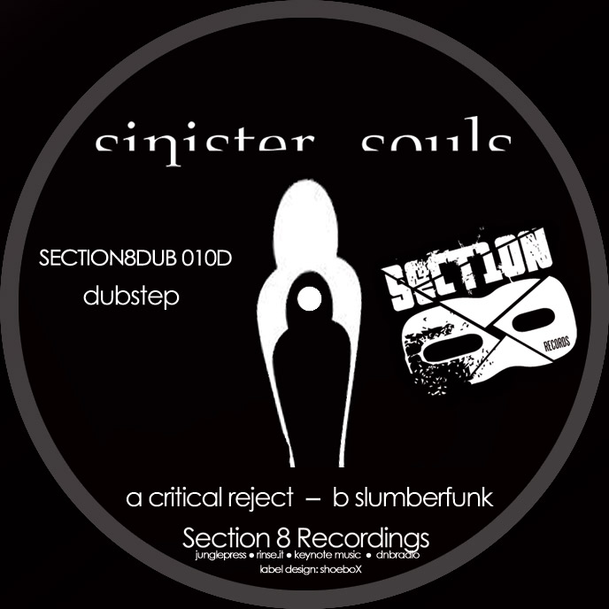 Critical Reject / Slumberfunk by Sinister Souls: cover art