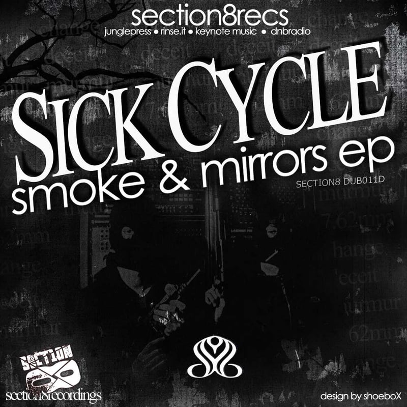 Smoke & Mirrors EP by Sick Cycle: cover art