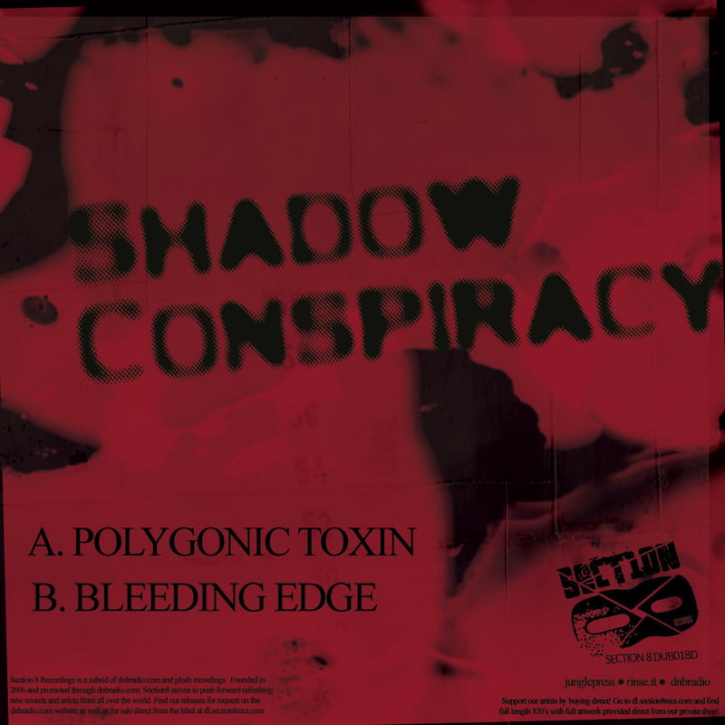 Polygonic Toxin / Bleeding Edge by Shadow Conspiracy: cover art